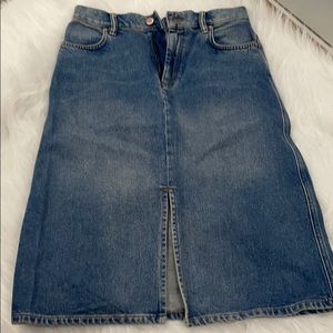 ✨sale✨ All Saints Denim Skirt